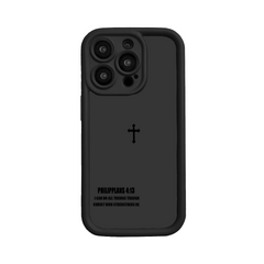 Simple Cross Pattern TPU Phone Case